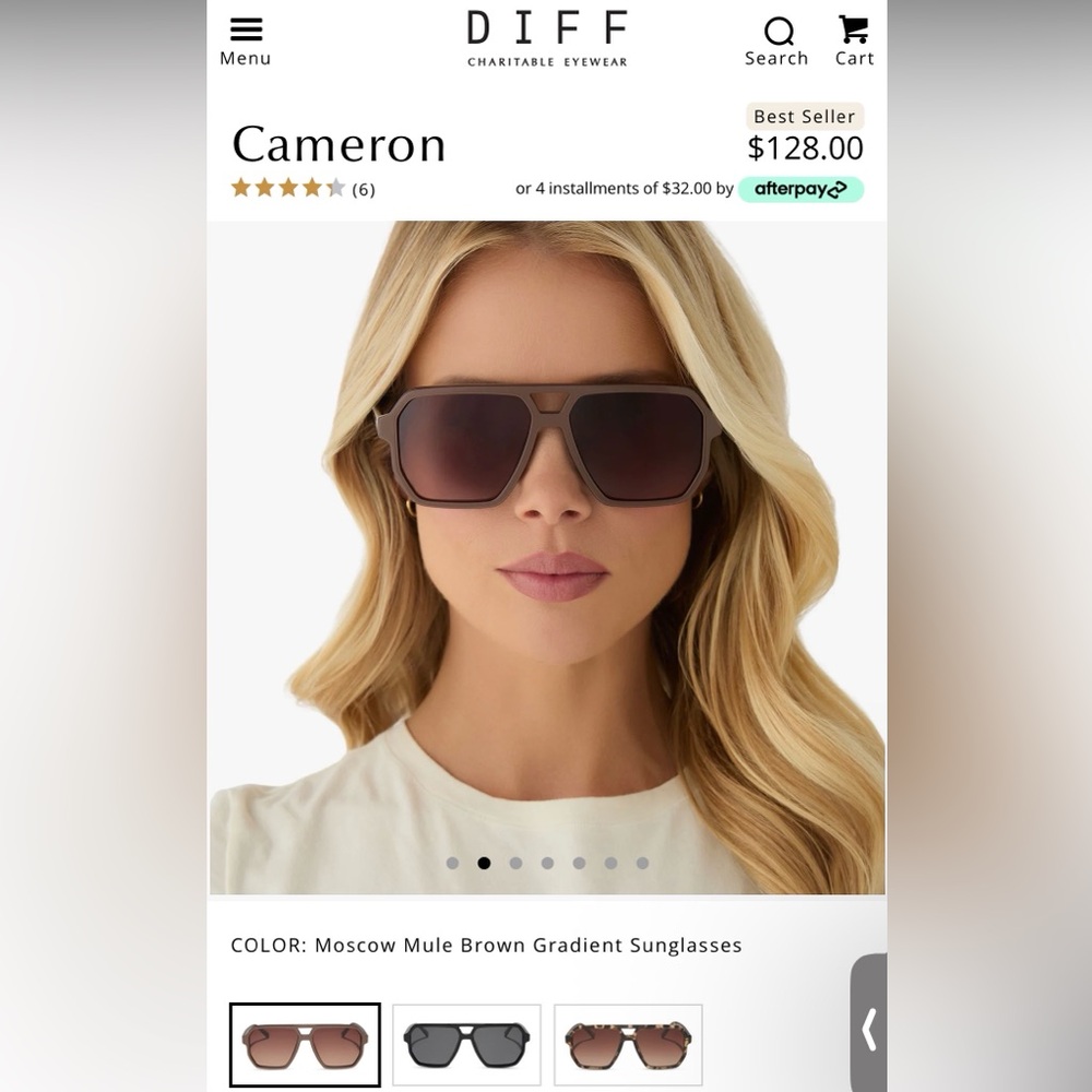 DIFF Eyewear Women’s Sunglasses